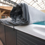 roll cover option for swim spas from Bespoke